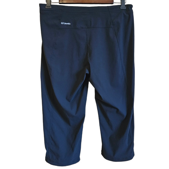 Columbia Omni-Shield Advanced Repellency Outdoor Capris Pants Black Size 6 - Picture 8 of 10